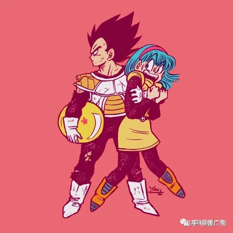 龙珠图集布玛与贝吉塔这才是神仙眷侣