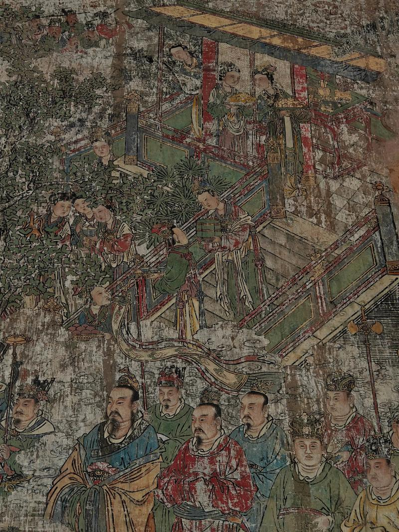 山西新绛县稷益庙-正殿:明代壁画 - 知乎