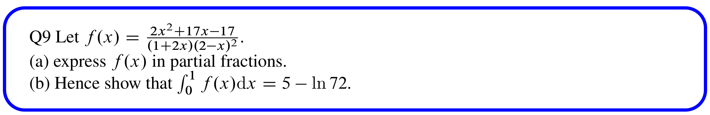 A-level Past Paper May/June 2023 9709/32 (P3) - 知乎