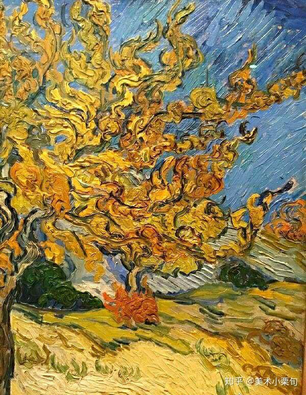 画家文森特·梵高(vincent van gogh)的桑葚树(the mulberry tree)