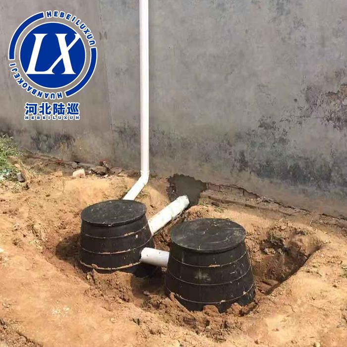 双瓮漏斗式化粪池农村旱厕施工步骤