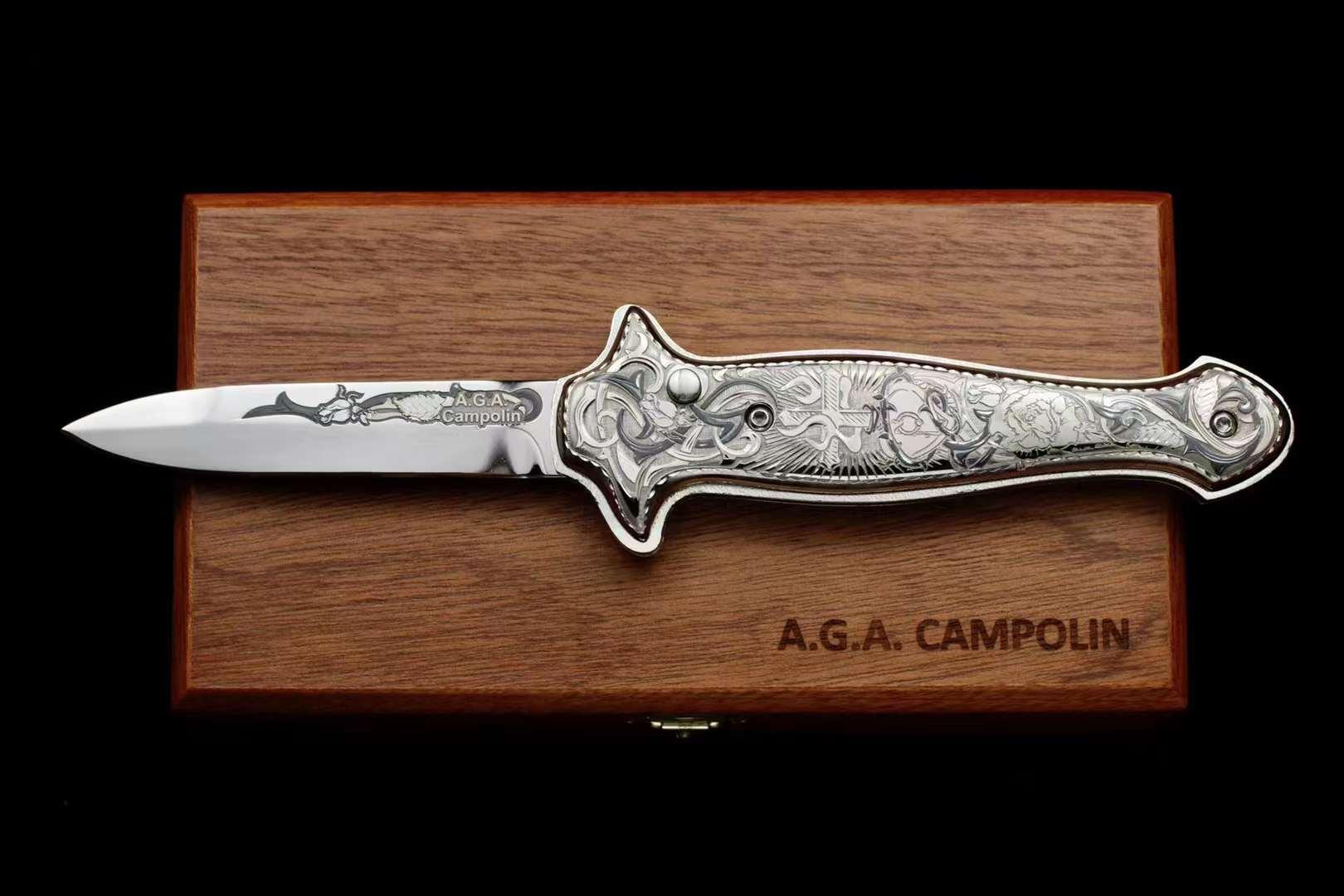 意大利大牌坎波林折刀