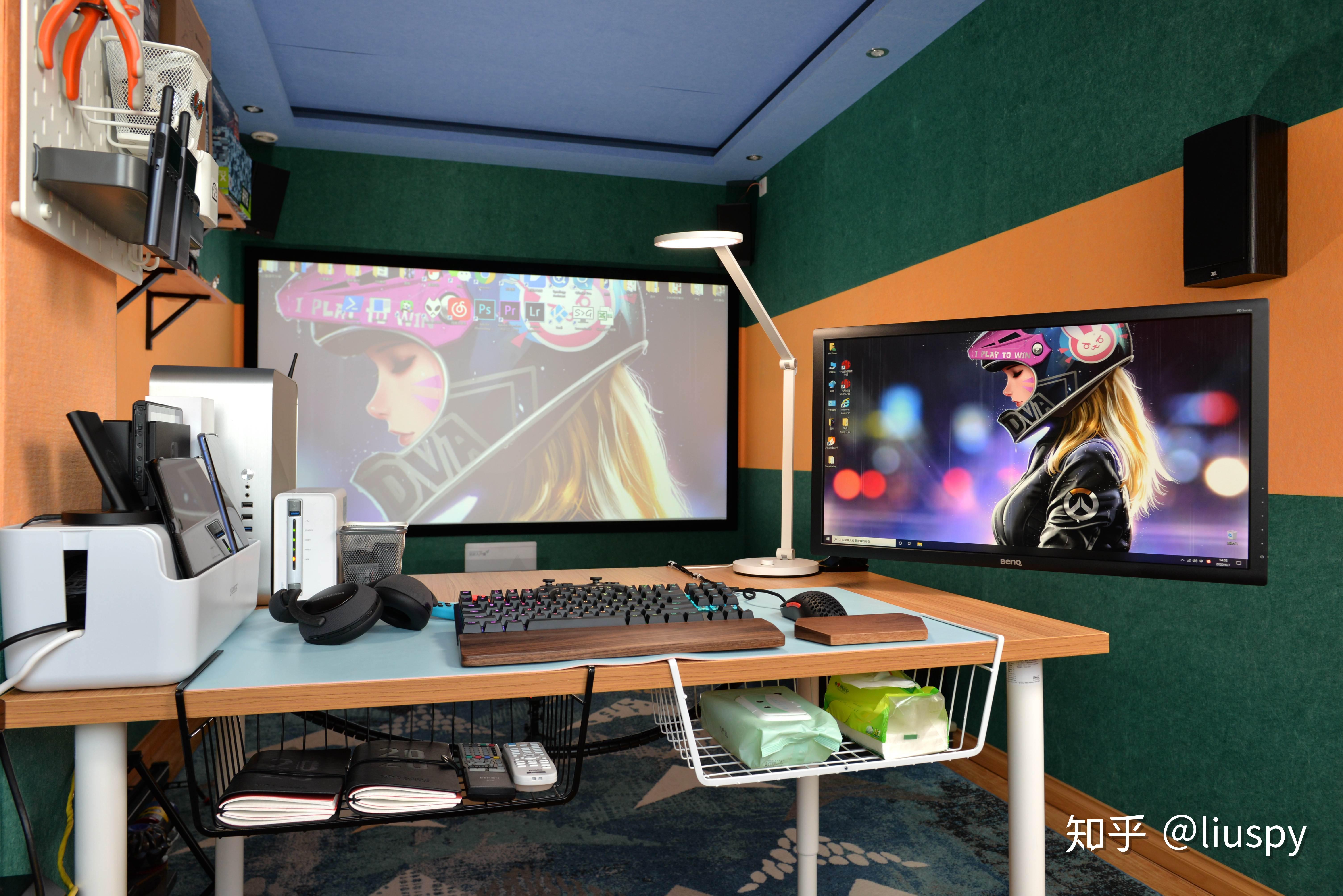 100寸娱乐桌面打造记投影与显示器的完美结合