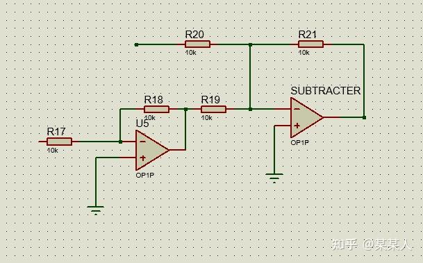 proteus典型运算电路设计