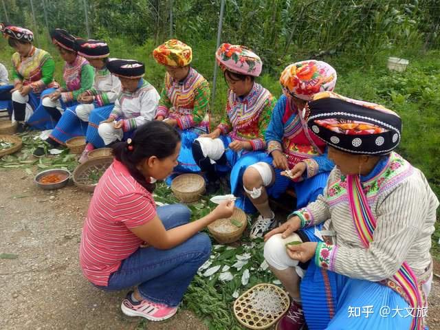 大理祥云傈僳族火草布