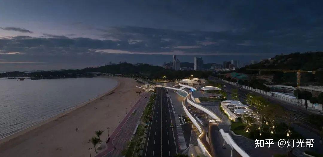 珠海香炉湾城市阳台灯光设计赏析 - 知乎