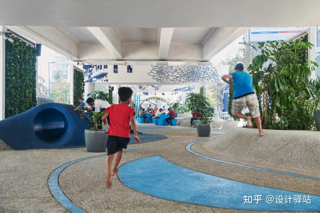 桥下空间这样设计,灰空间焕然一新! - 知乎