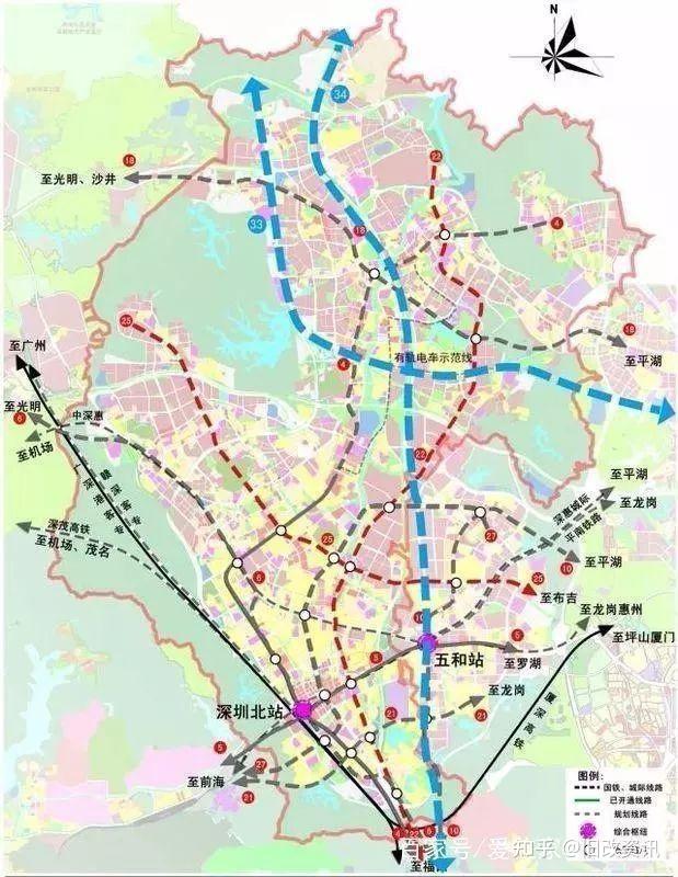 龍華只能等18號線深圳2225號地鐵不納入總規劃