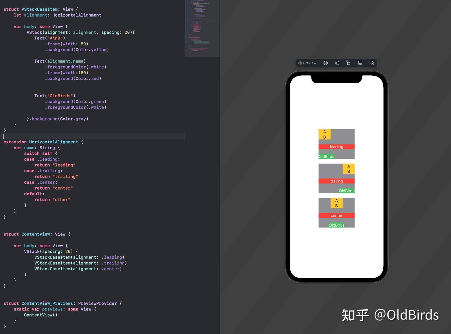 SwiftUI 基础篇之 VStack - 知乎