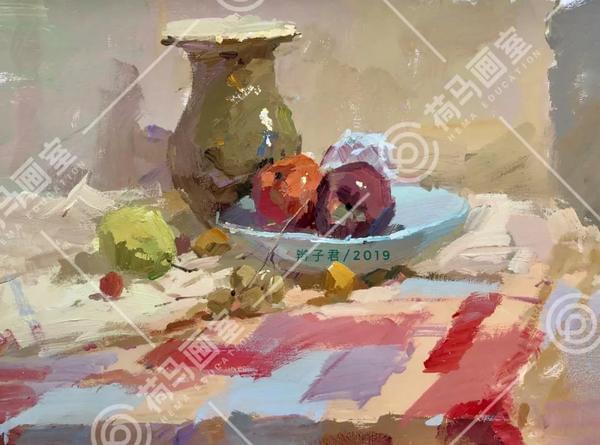 北京荷马画室色彩名师辫子君的色调英雄传