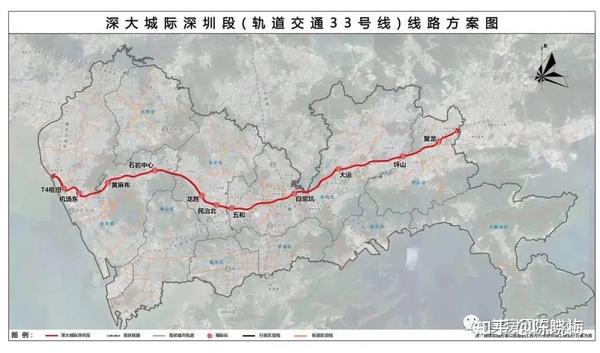 深圳地铁线路图（最详细，1-33号线），附高铁与城际线路图，持续更新  第50张