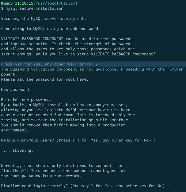 Mac电脑 通过brew命令行安装MySQL5.7 知乎
