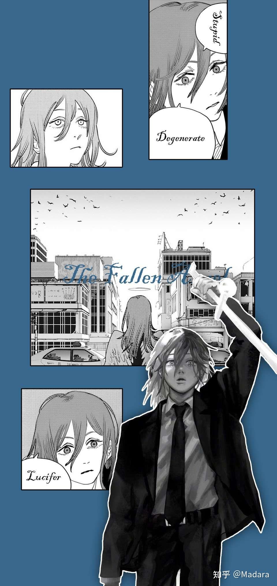 可以提供一些电锯人中天使恶魔的壁纸吗