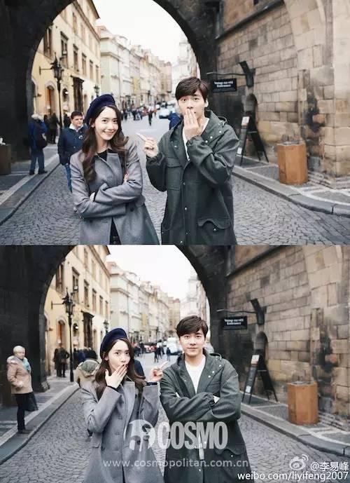 真爱粉李易峰和宋仲基两大老公同框但是我还是觉得李喋喋更帅一点啊