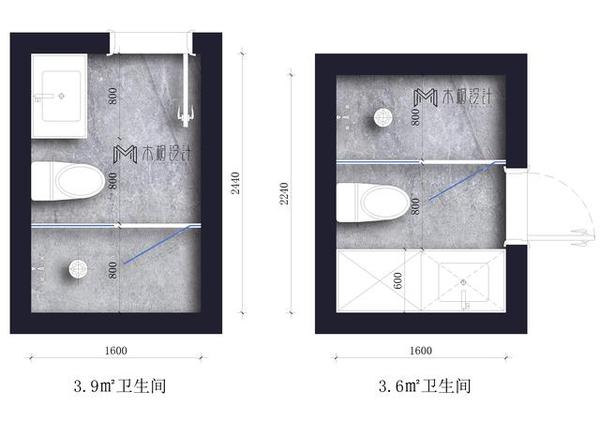 小面积(2-4.5㎡)卫生间,怎么做干湿分离?(附:方案+参数+案例) - 知乎