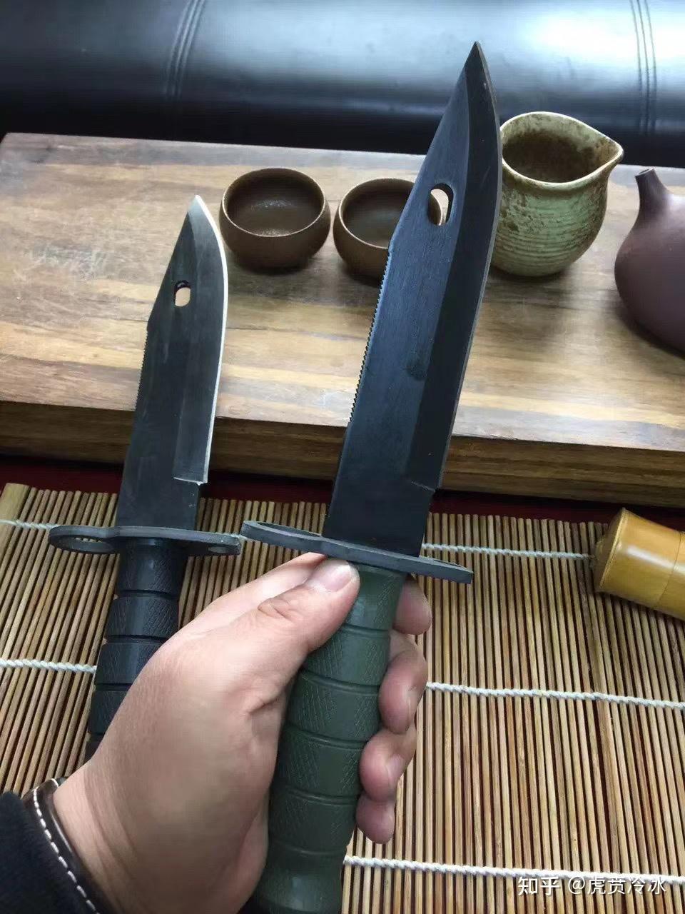 美军海军陆战队 安大略m9刺刀 - 知乎