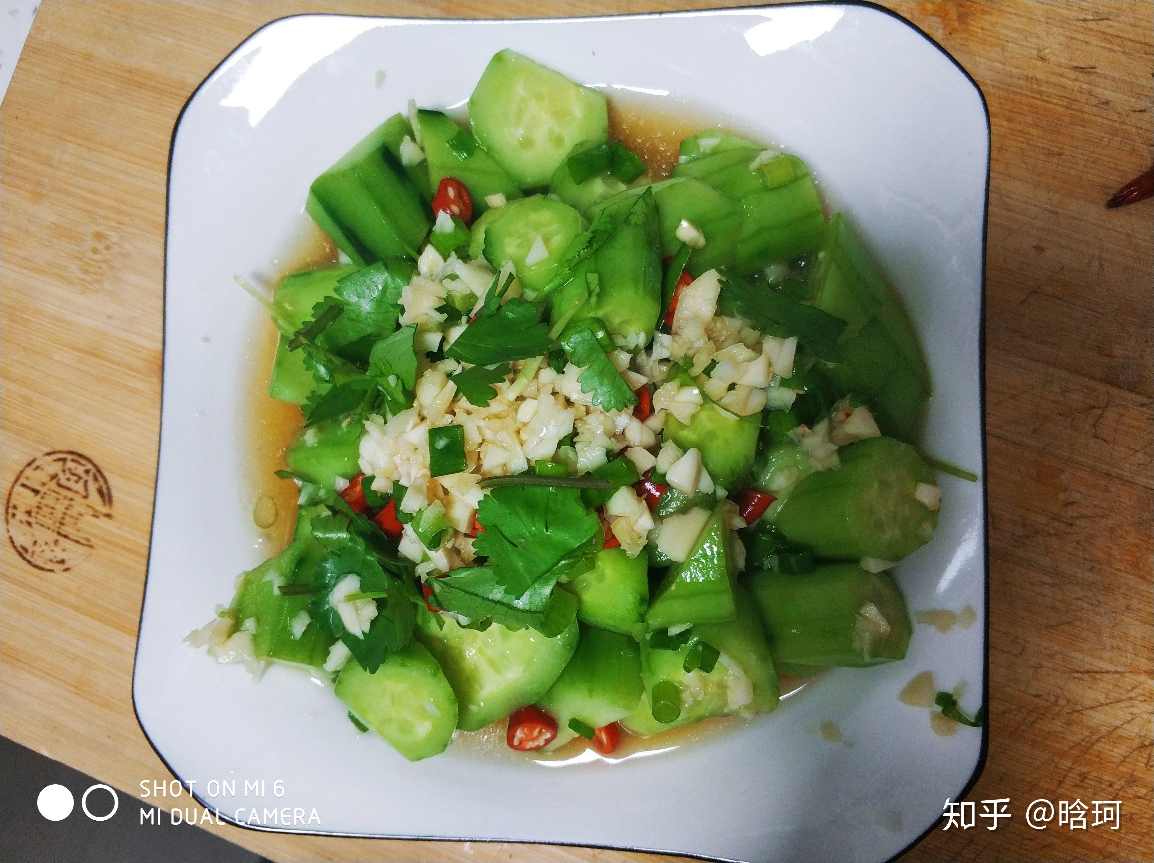 开胃菜-爽口凉拌黄瓜