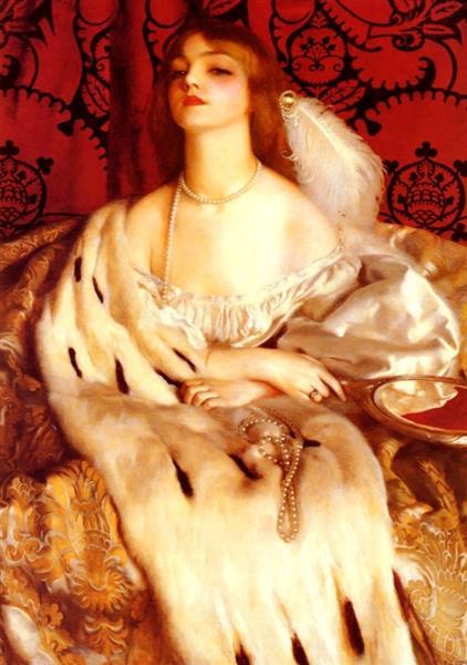 一分钟艺术赏维多利亚时代的画中女神拉斐尔前派的最后画家