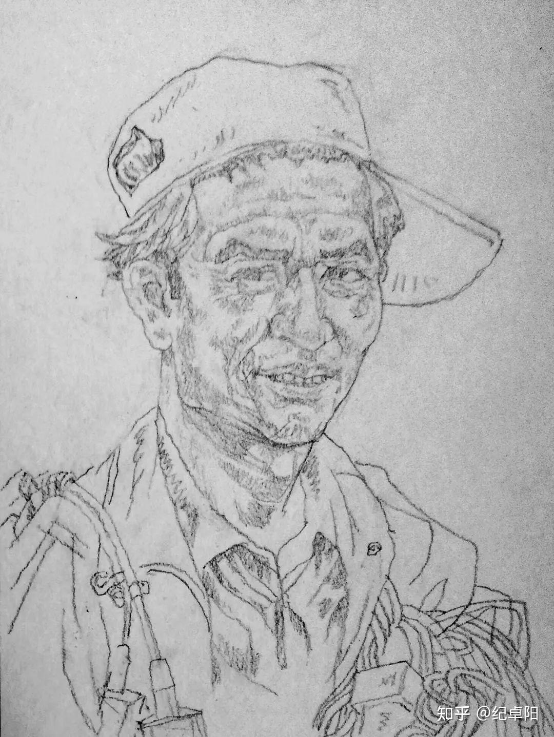 劳动者组画 | 纤夫:石油工人素描