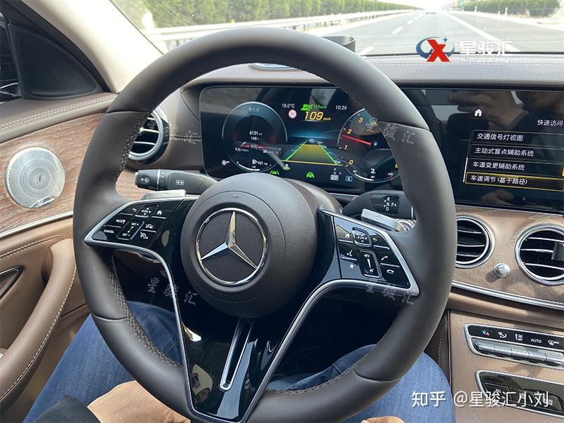 21款奔驰e300l升级23p驾驶辅助系统全速自适应l2级半自动驾驶领航