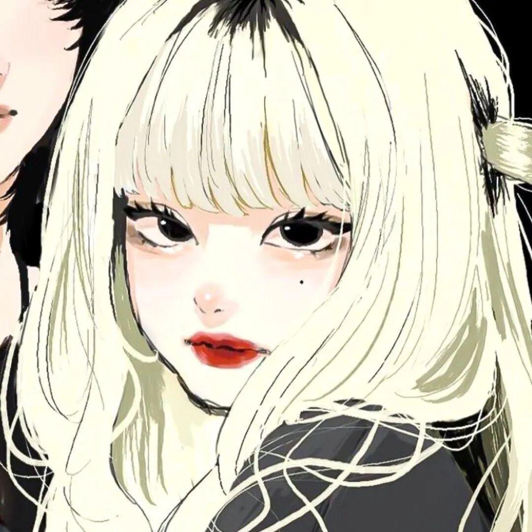 情侣头像|小众动漫情头