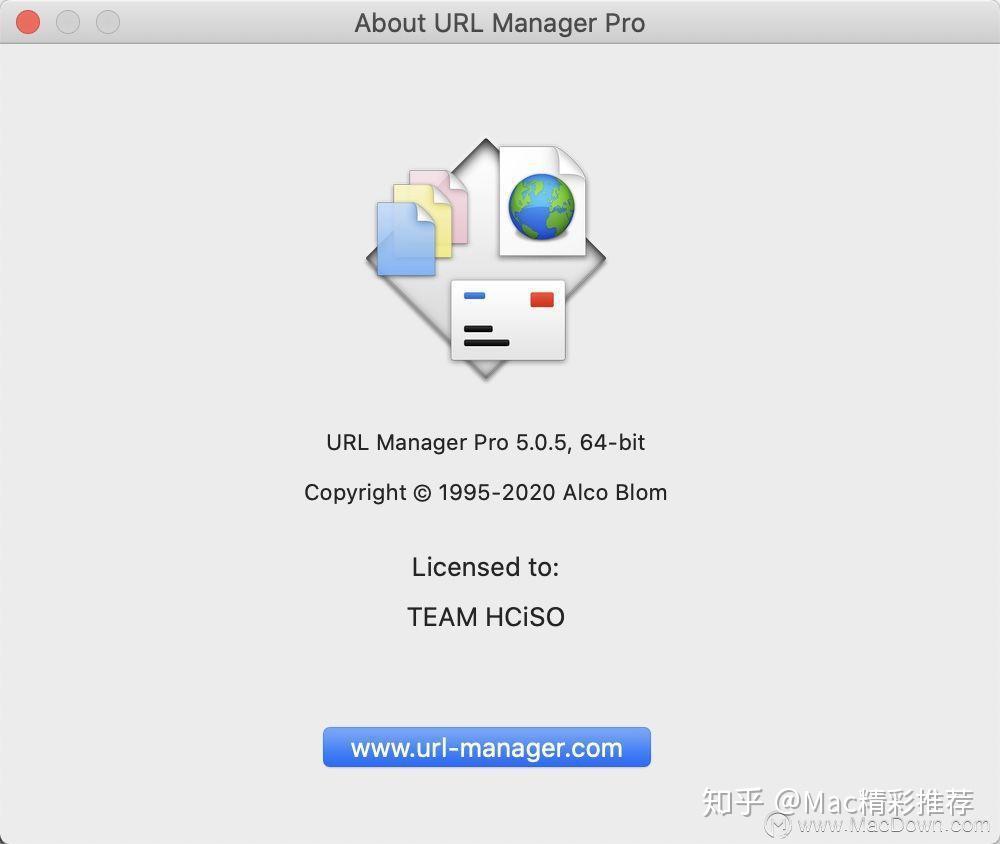 for apple instal URL Manager Pro