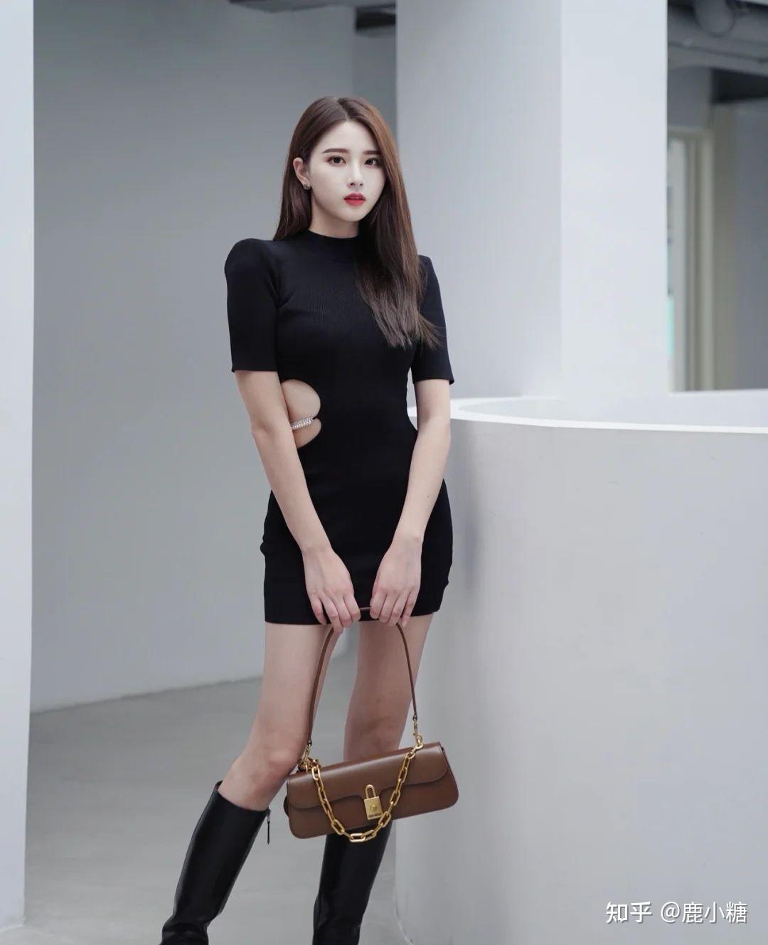 大长腿美女肤白貌美身材匀称的那种