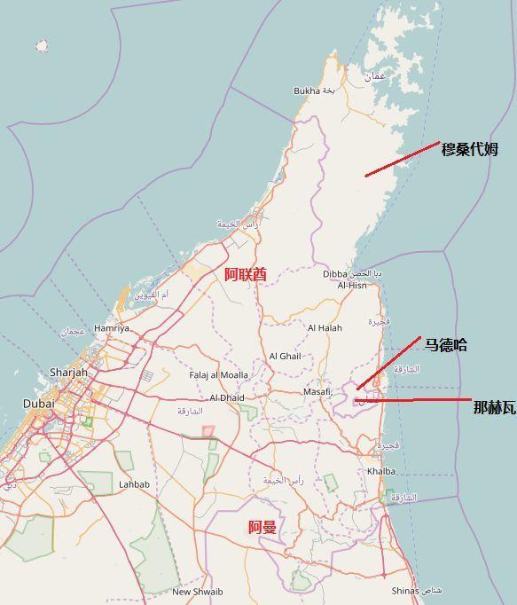 阿曼俄罗斯及克罗地亚的飞地