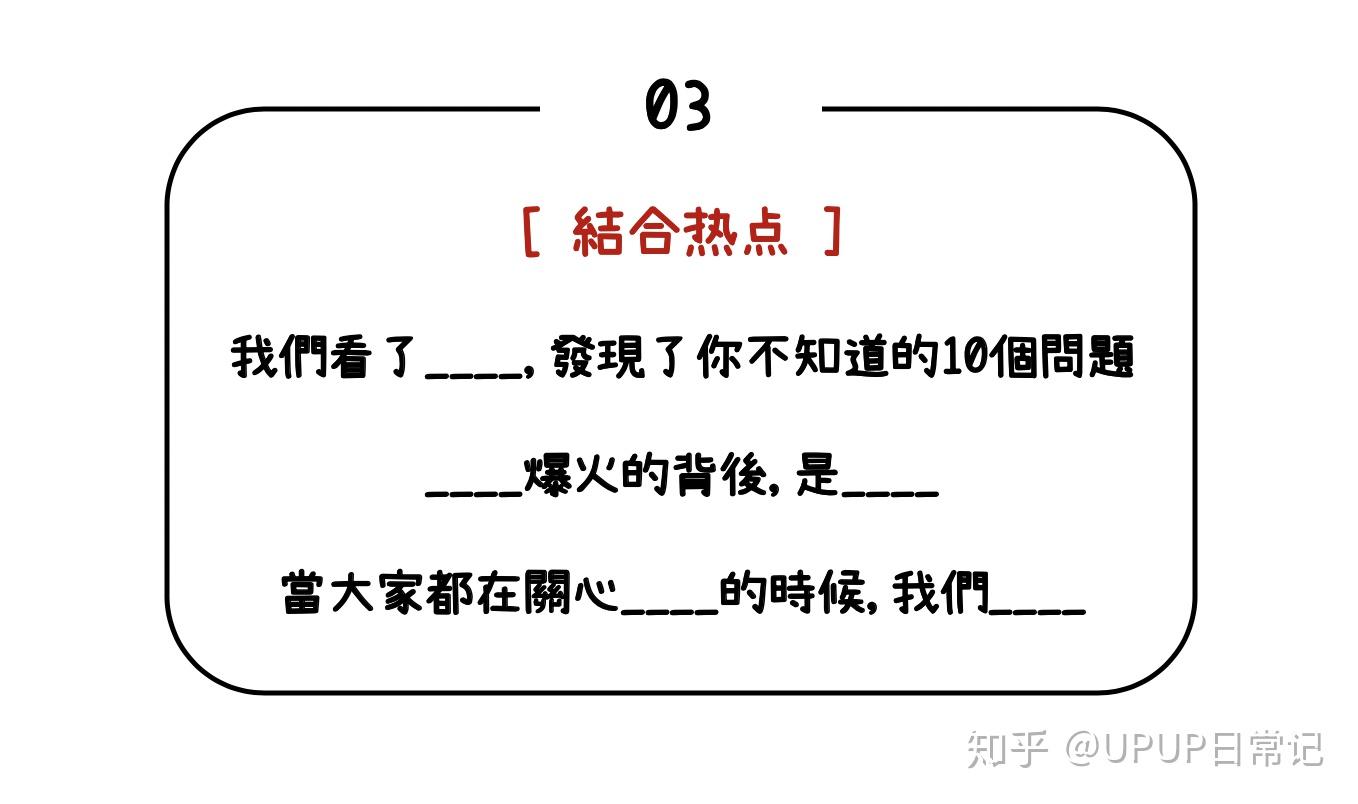 2.爆款文案標題的模板公式