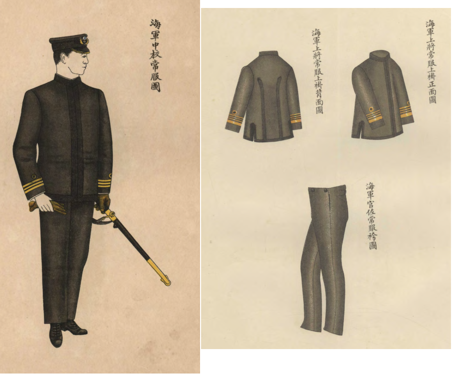 浅谈清末民国海军冬常服发展历程 - 知乎