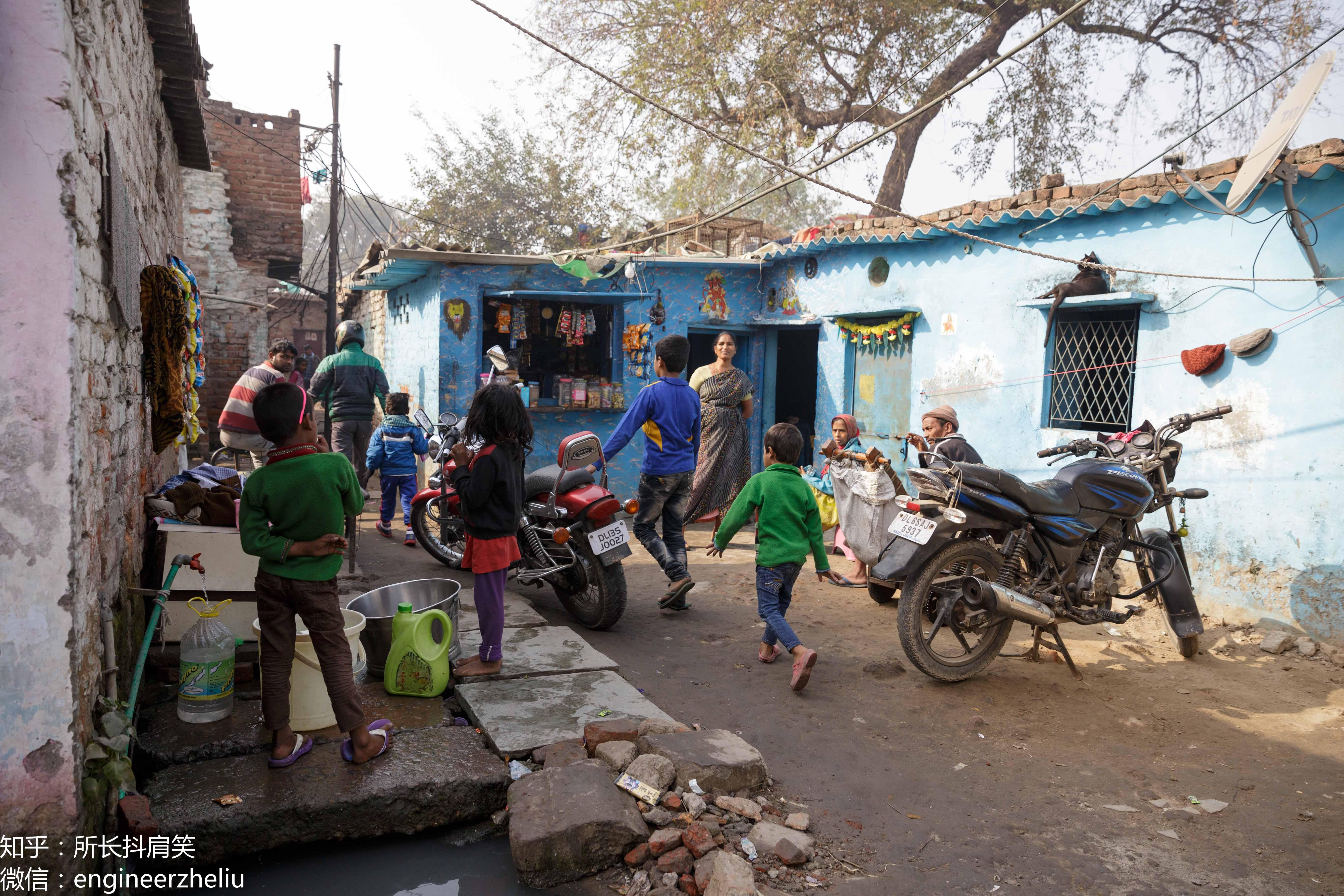 印度个人观感德里贫民窟