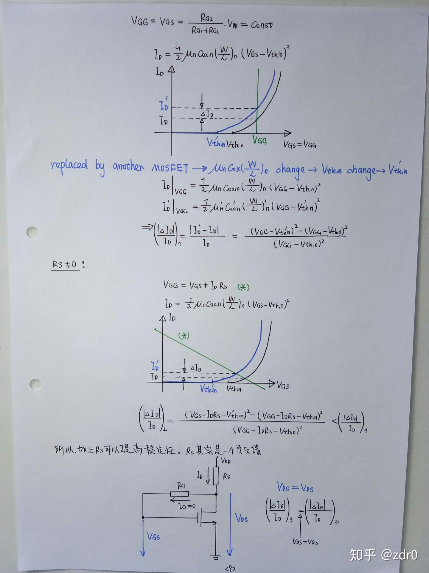 [模拟电子技术]―MOSFET总结（1）（不看会后悔哦） - 知乎