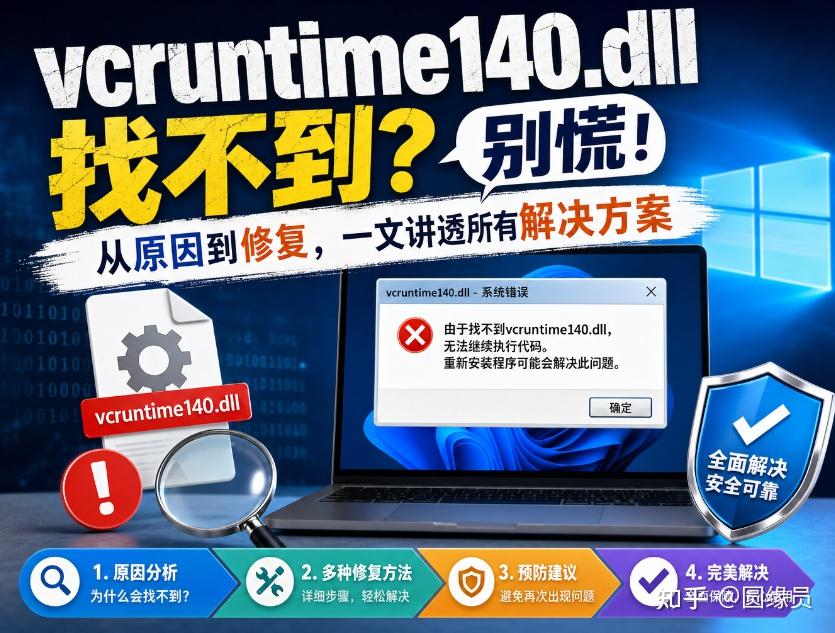 Vcruntime140 Folder vcruntime140.dll找不到?别慌!从原因到修复,一文讲透所有解决方案 - 知乎