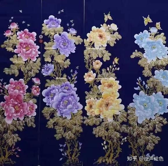 画家夏蓝 格调清新 笔墨优雅 - 知乎