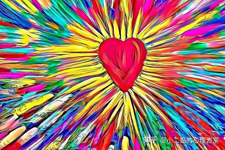 疗愈心灵色彩能量五色彩中的我充满美丽的色彩