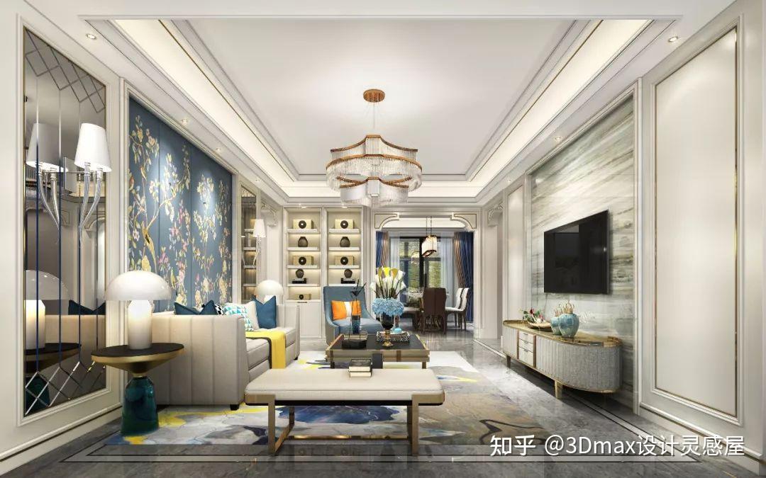 一套完整规范的室内装修施工图与效果图分享「全套」 - 知乎