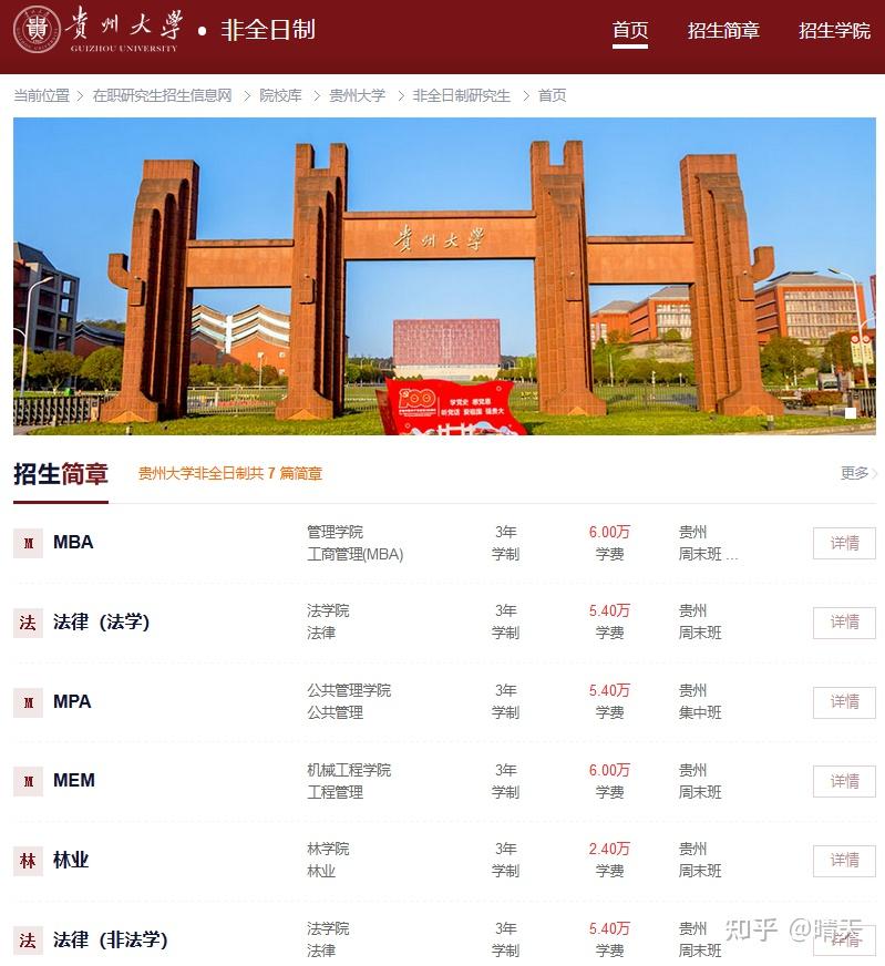 =00424&utm_time=20240410贵州大学非全日制研究生招生学院有公共管理