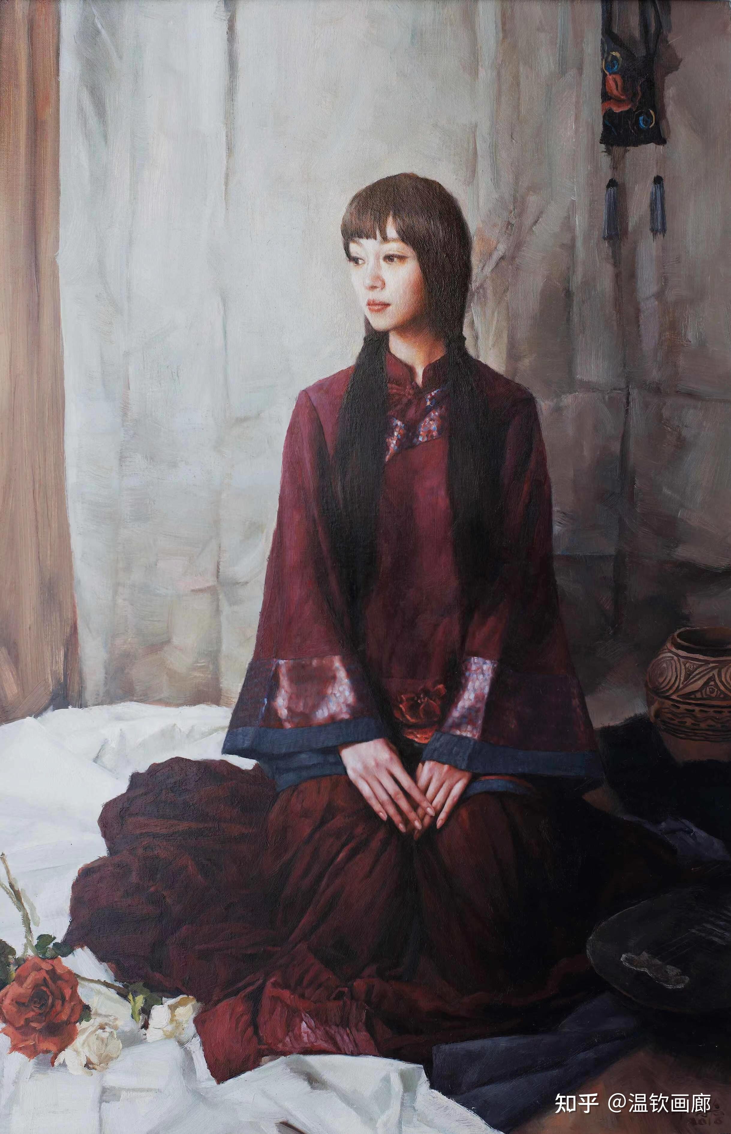 70后当代油画家张锦龙