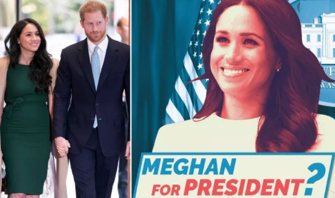 omg梅根还要竞选美国总统