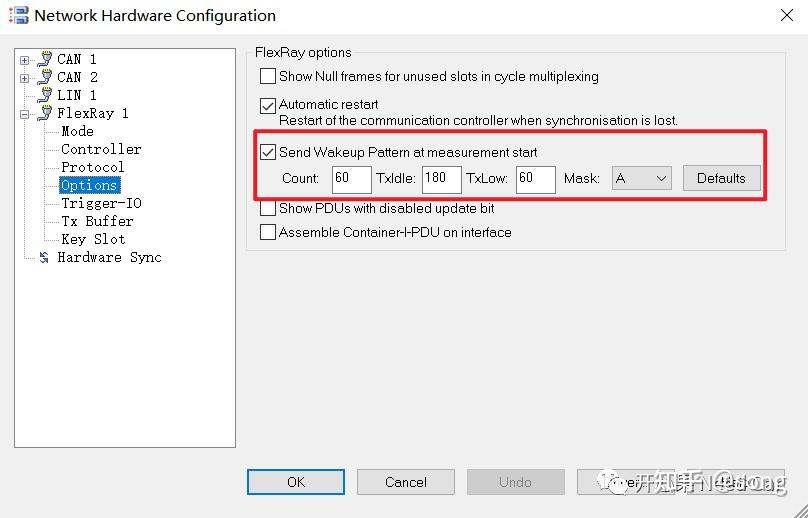 CANoe使用：如何配置CAN、Flexray、Lin唤醒帧 知乎