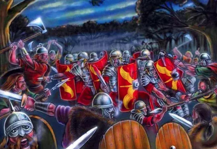 没训练没装备如何以弱胜强看日耳曼部落怎样和罗马军团五五开