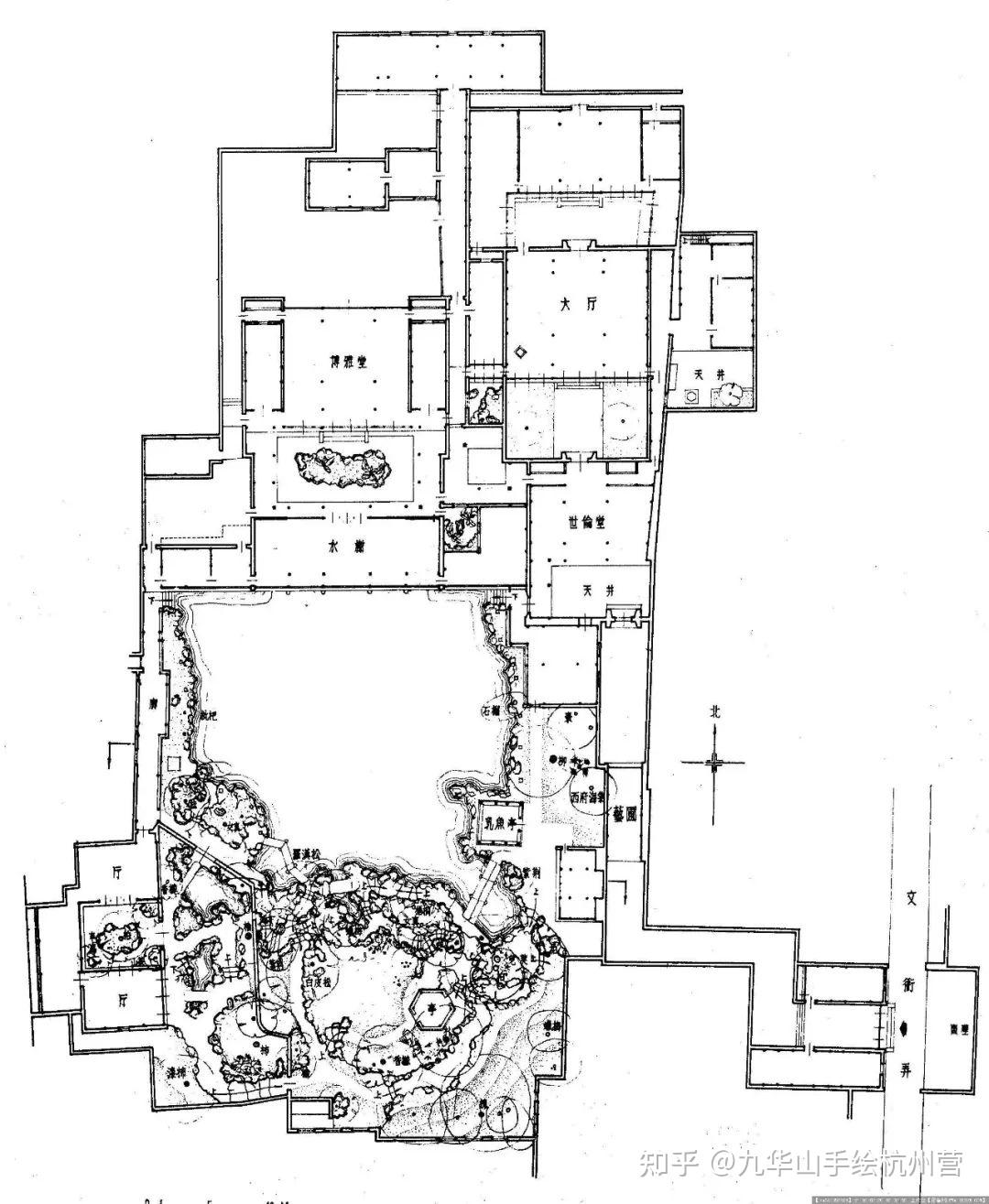 【5 艺圃】【4 网师园】【3 留园】【2 拙政园】【1 苏州古典园林分布