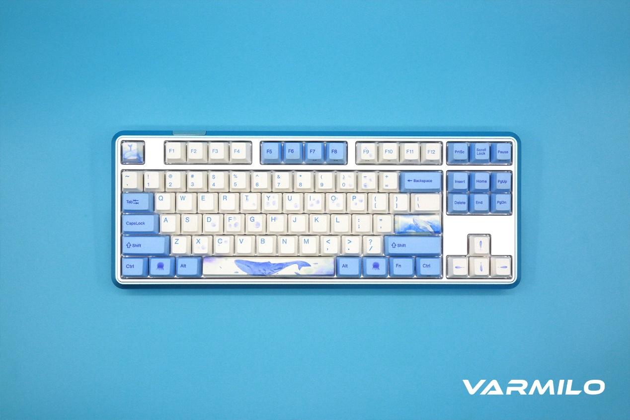 精准而优雅,阿米洛sword2全金属cnc静电容v2机械键盘