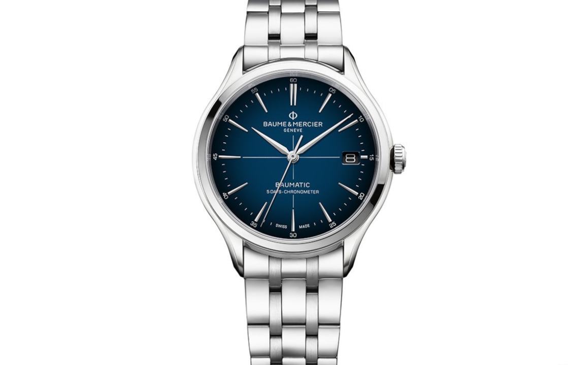 名士克里顿baumatic腕表男性优雅