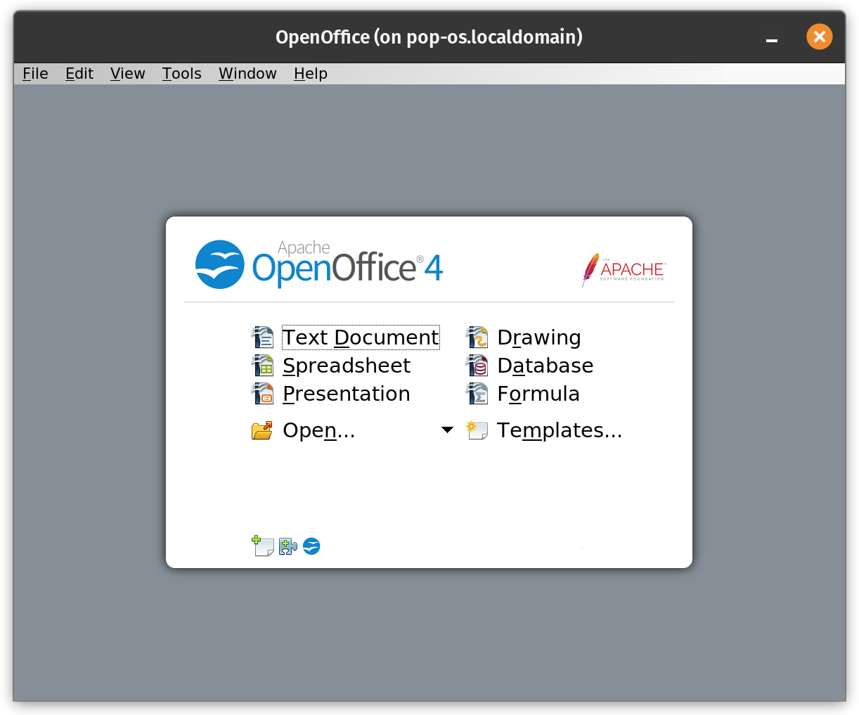 Libreoffice openoffice linux 