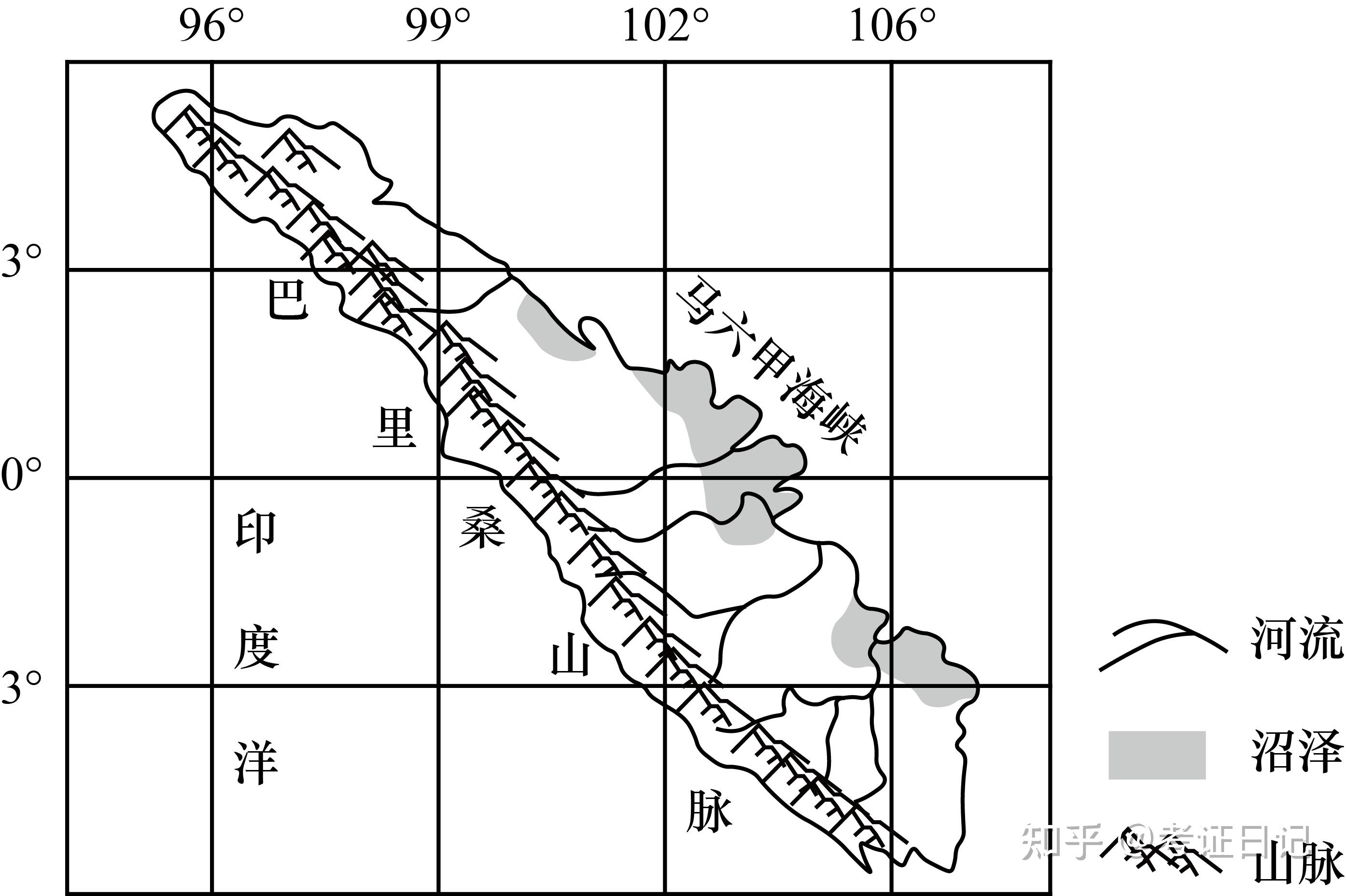 印度洋板块向东北挤压c.地壳活跃程度的差异      d.