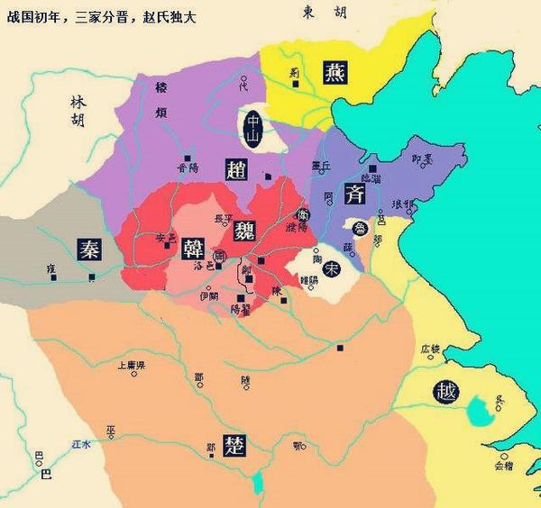 晋朝时期地图图片