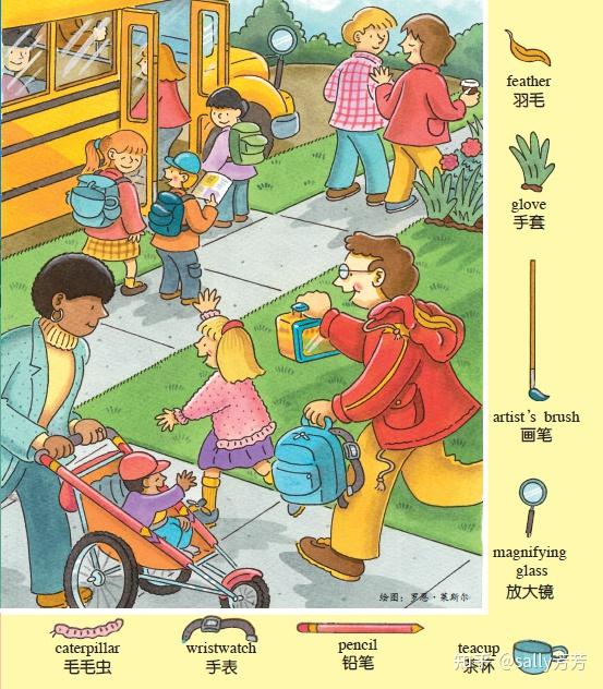 这是一种经典的图画捉迷藏游戏.