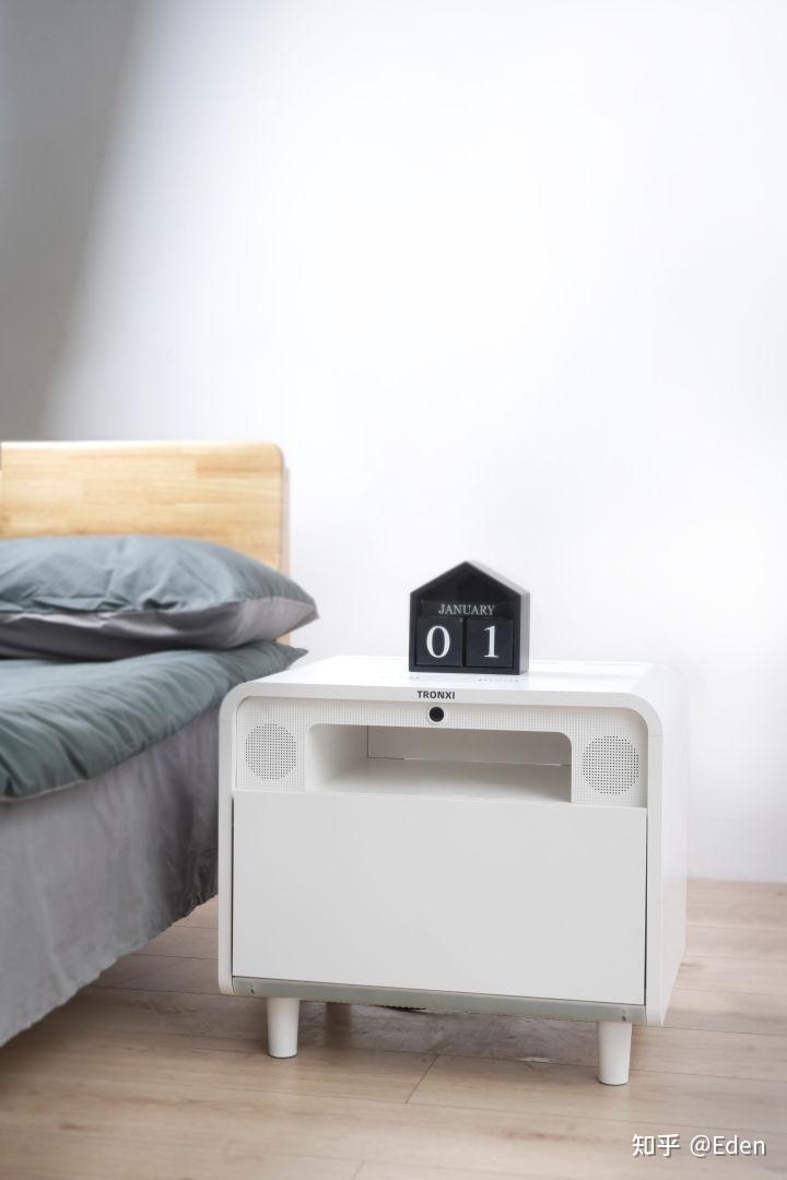 tronxi智能床头柜指纹解锁功能为传统储物柜添加指纹解