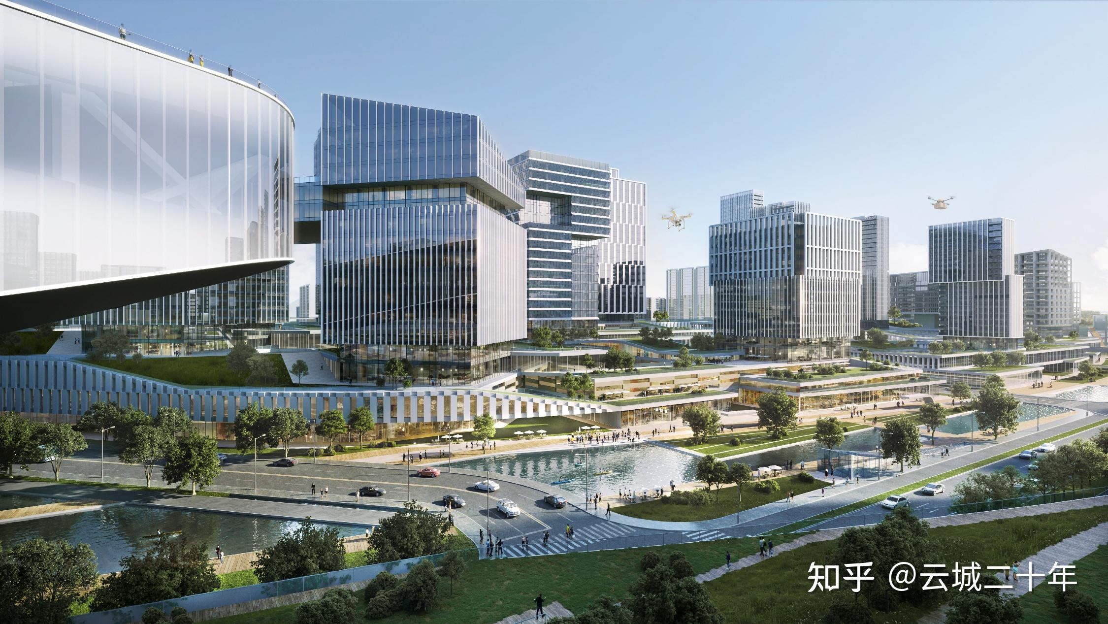 杭州云城双铁上盖tod综合开发苕溪未来社区最新概念图曝光